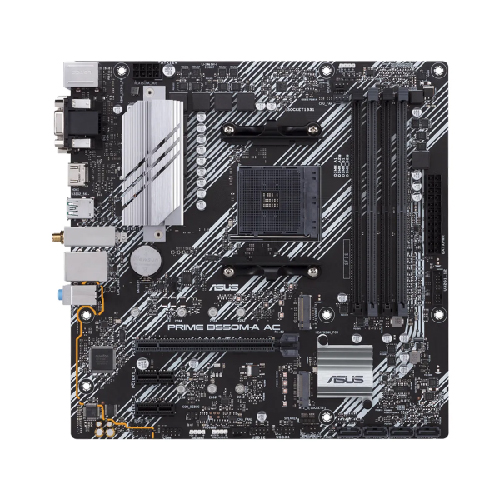 MBO ASUS PRIME B550M-A AC AMD AM4 RYZEN 4DDR4 WIFI HDMI DVI D-SUB 2M.2 1PCIEX16 3PCIE MATX - Imagen 2
