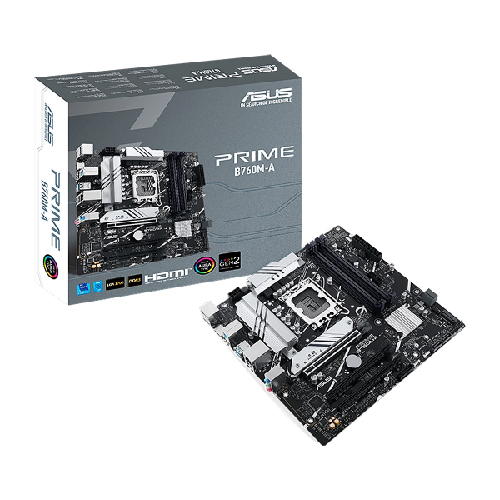 MBO ASUS PRIME B760M-A CSM 14VA LGA1700 4XDDR5 2HDMI DP 2M.2 USB3.2 USB-C PCIE4.0 MATX