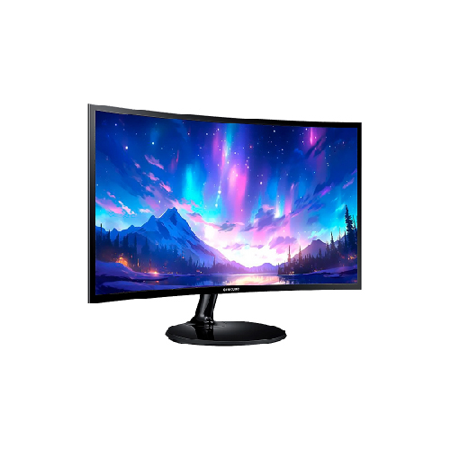 MONITOR SAMSUNG 24" CURVED 1.8M FULL HD HDMI D-SUB NEGRO HIGH GLOSSY - Imagen 2
