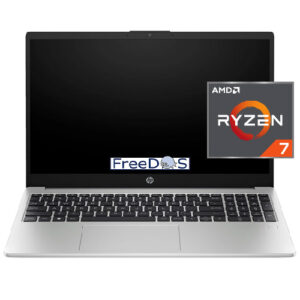 NOT. HP 255 G10 AMD Ryzen 7 7730U 16GB 512GB 15.6INCH HDMI 2USB-A USB-C FreeDOS3.0 Gray