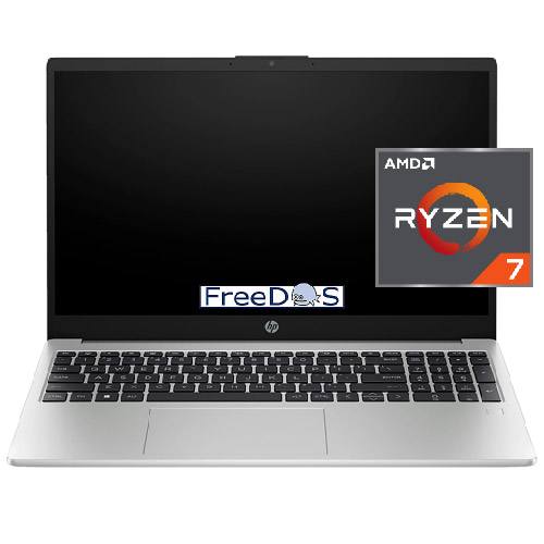 NOT. HP 255 G10 AMD Ryzen 7 7730U 16GB 512GB 15.6INCH HDMI 2USB-A USB-C FreeDOS3.0 Gray