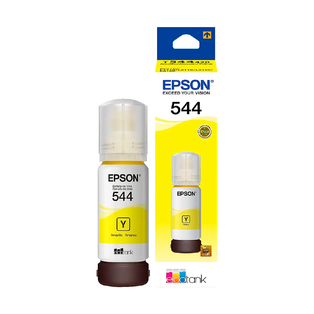 BOTELLA EPSON T544 AMARILLO L3110/L3150/L5190 7500 PAGS T544420-AL