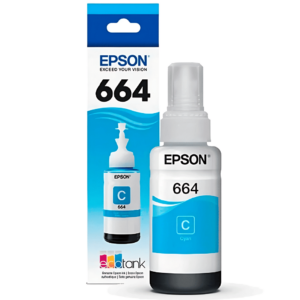 BOTELLA EPSON T664 CYAN L110/L200/L210/L350/L355 6500 PAG T664220-AL
