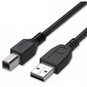 CABLE DE IMPRESORA GEN. USB TYPE A TO USB TYPE B 1.5MTS. NEGRO