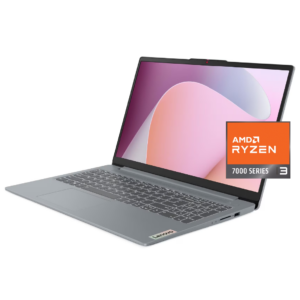 LAPTOP LENOVO IDEAPAD SLIM 3 15AMN R3 7320U 8GB 512GB SSD 15.6" FHD COLOR ARTIC GREY SO FREEDOS