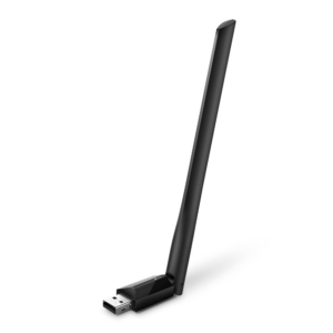 ADAPTADOR DE RED USB TP-LINK ARCHER T2U PLUS AC600 ALTA GANANCIA, DUAL BAND 433MBPS A 5GHZ/200MBPS