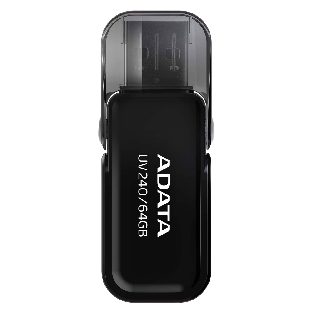 FLASHMEMORY/ADATA USB UV240 32GB USB 2.0 FLIP-CAP BLACK - Imagen 2