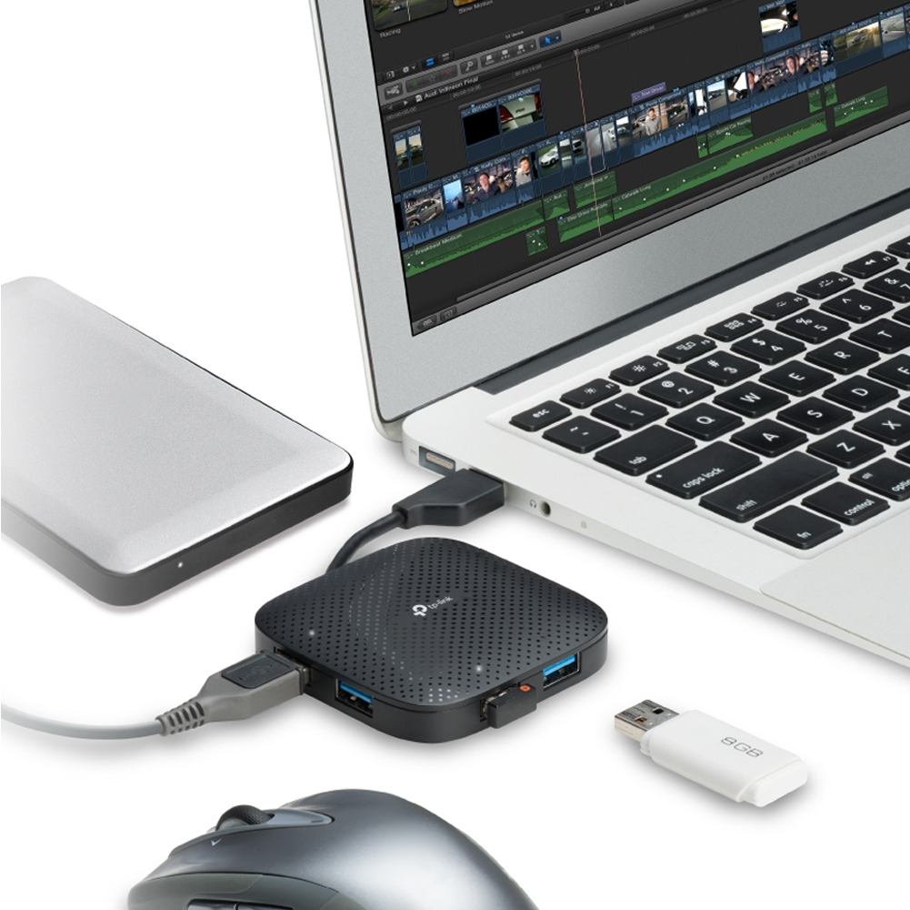 HUB USB TPLINK PORTATIL DE 4 PUERTOS USB 3.0 - Imagen 4
