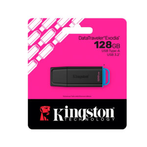 FLASH MEMORY KINGSTON DTXG2 128GB DATATRAVELER EXODIA USB 3.2 GEN1