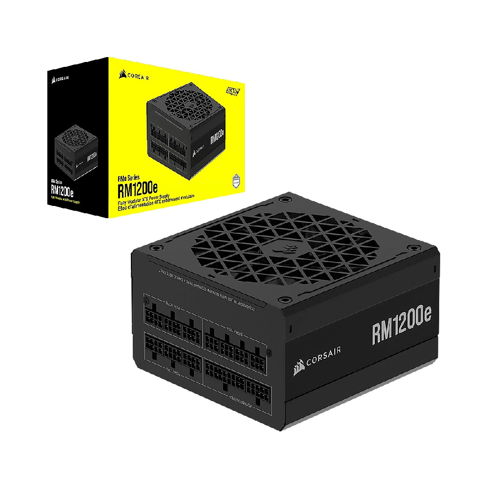 FUENTE DE PODER CORSAIR RM1200E SHIFT 1200W 80 PLUS GOLD FULLY MODULAR ATX