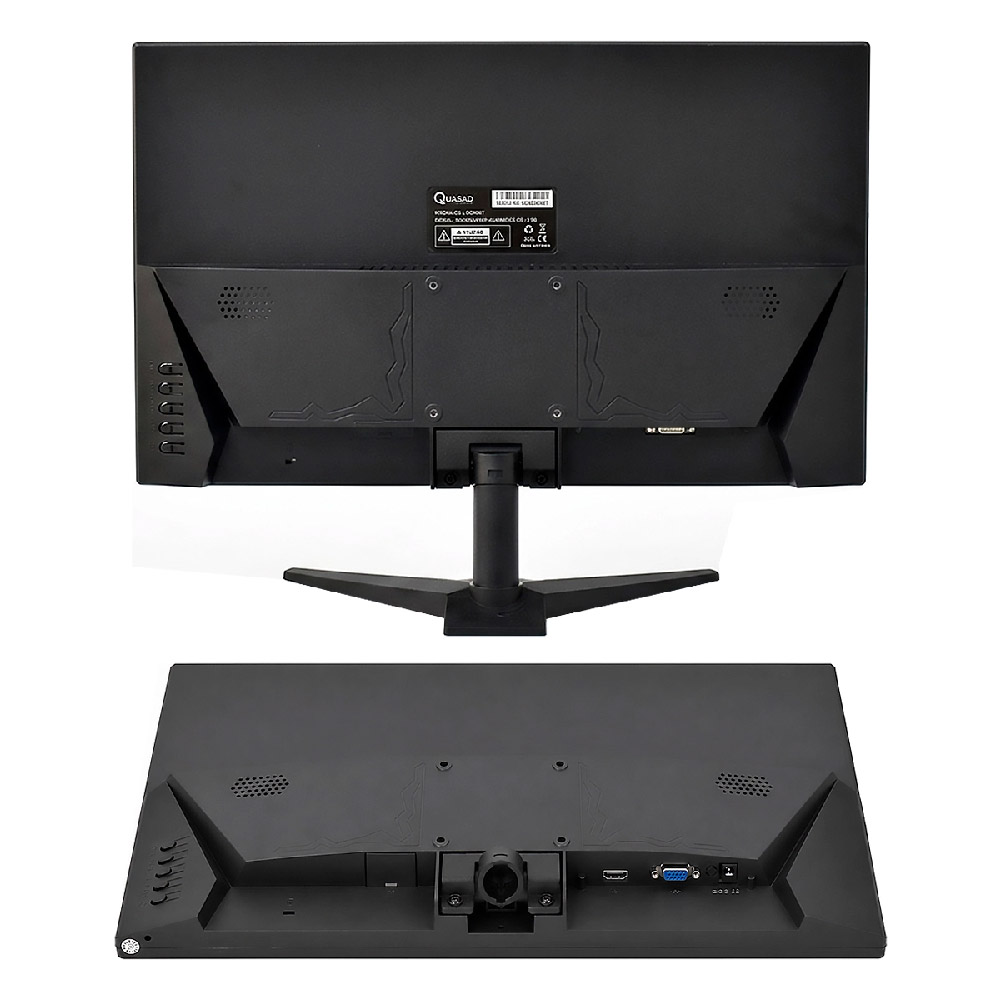 MONITOR QUASAD 19.5INC QM-L195 HD-1280X720 VGA HDMI VESAMOUNTING INC. CABLE HDMI BLACK - Imagen 4