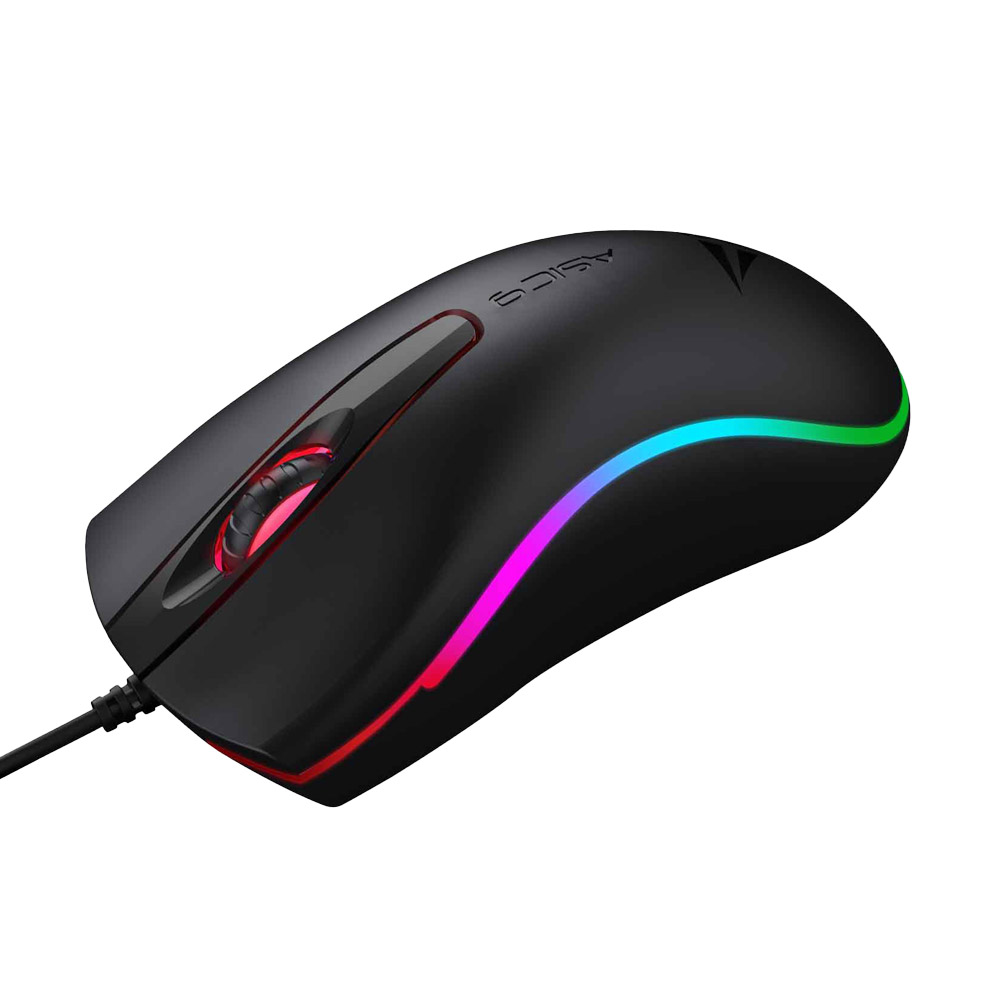 MOUSE ASIC 9 RGB BK WIRED